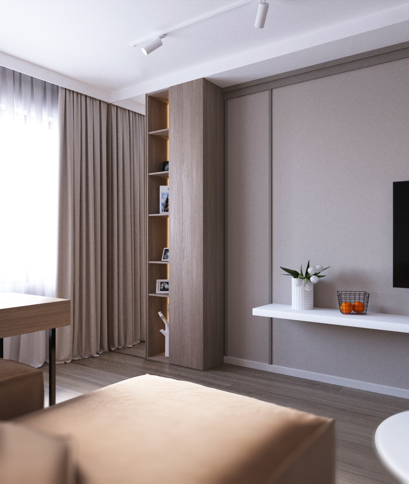 Трехкомнатная квартира для семьи с ребенком