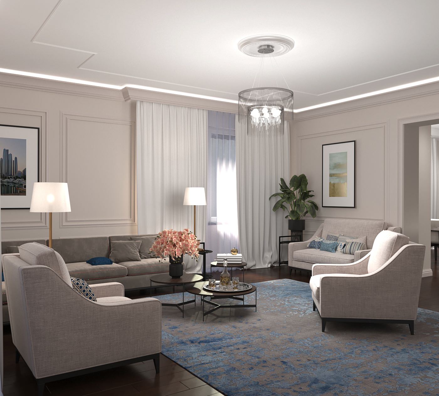 Интерьер частного дома