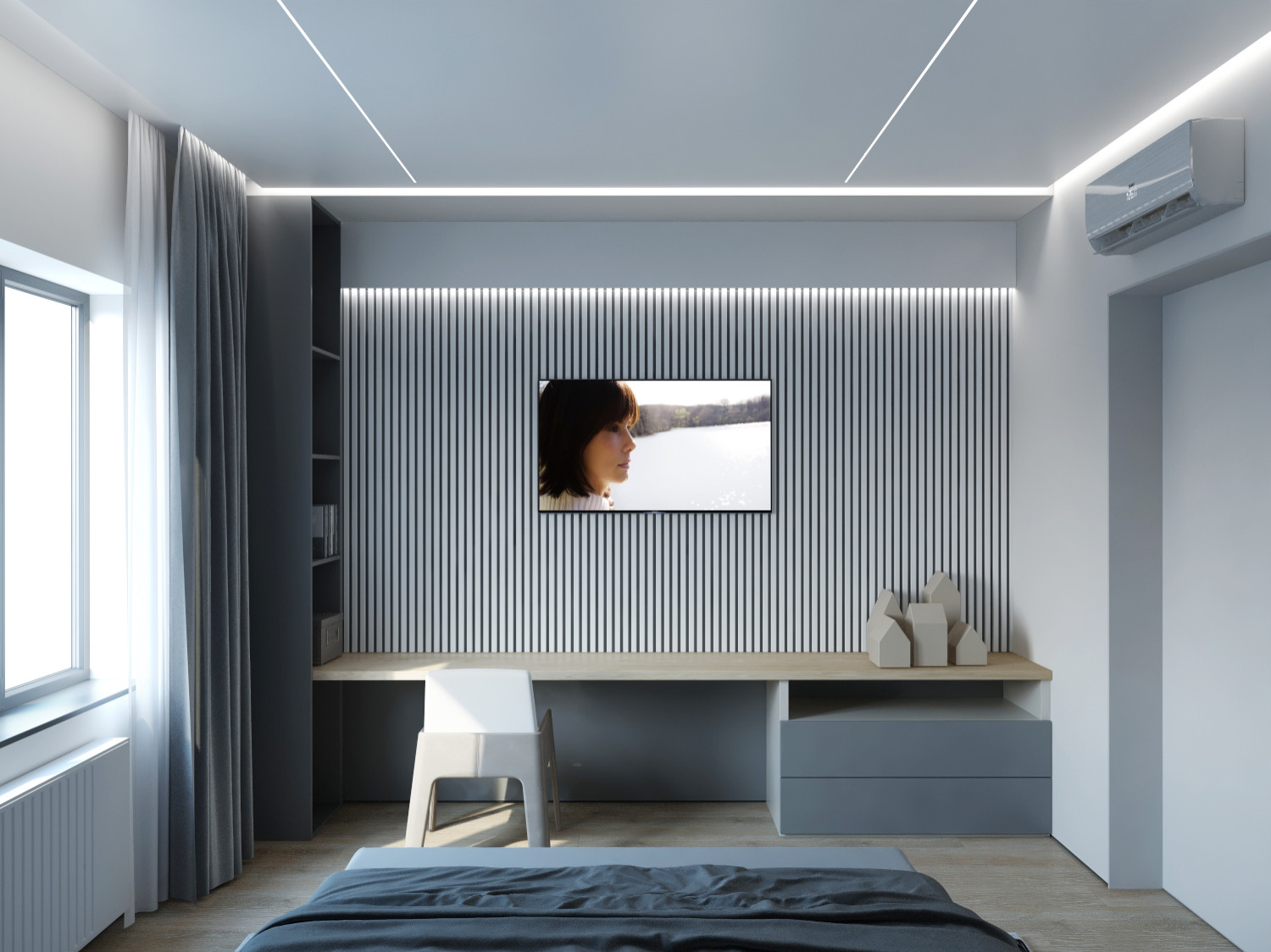 2202 - проект частного дома в стиле минимализм (г. Майкоп)