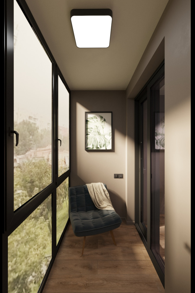 Дизайн проект квартиры в темных тонах