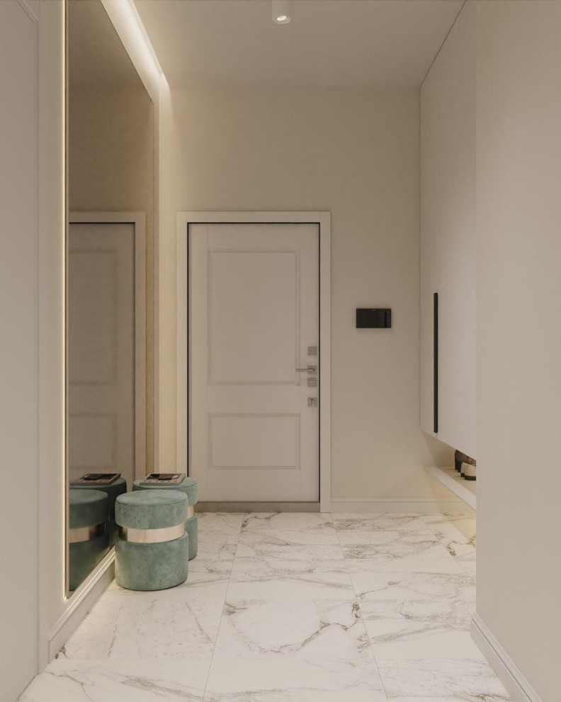 Раменки. Элегантный минимализм для молодой семьи