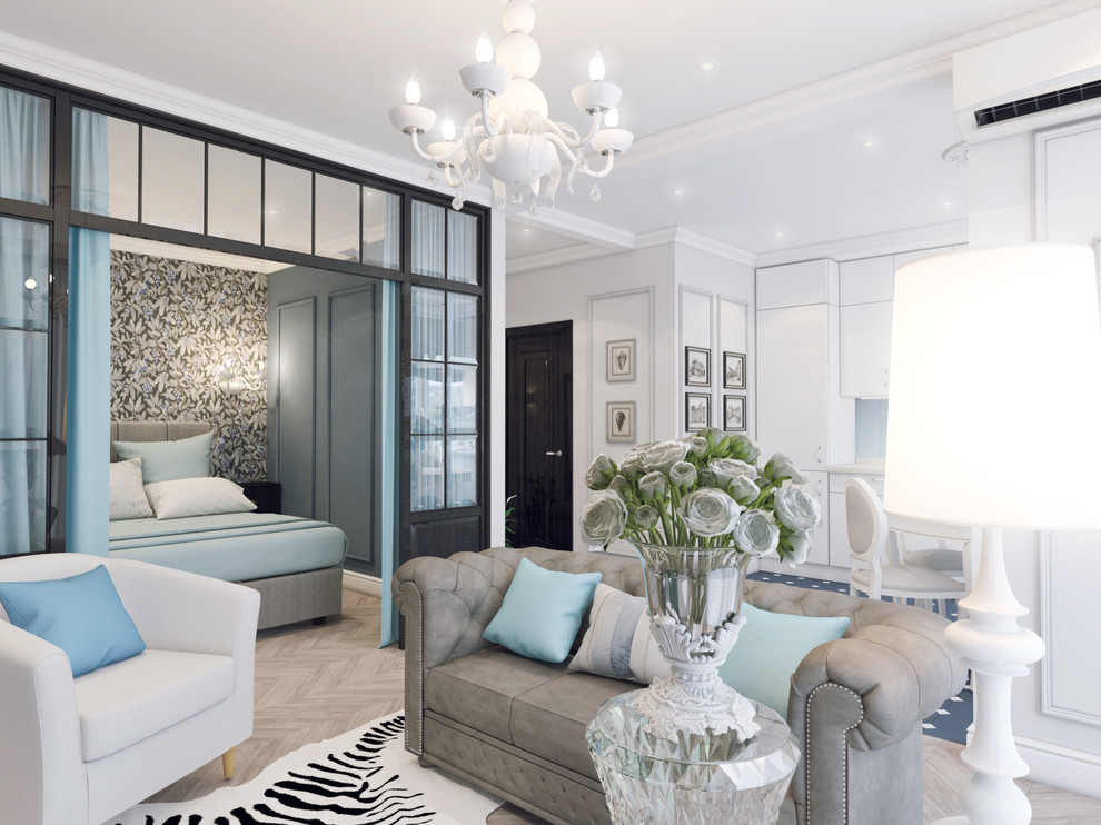 СЕВЕРНОЕ СИЯНИЕ. КВАРТИРА В ПОДМОСКОВЬЕ