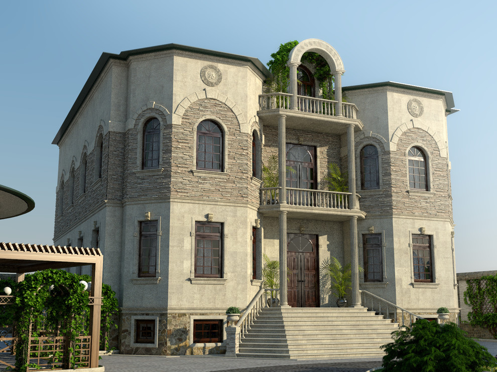 Обложка проекта: Дача в пригородном поселке