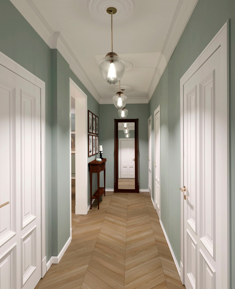 Историческая квартира в Москве, 157 м2