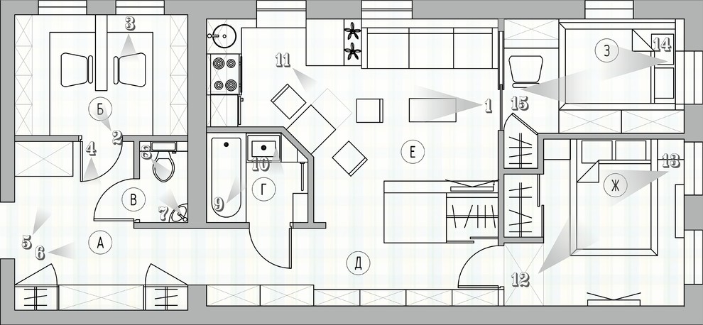 Планировка квартиры