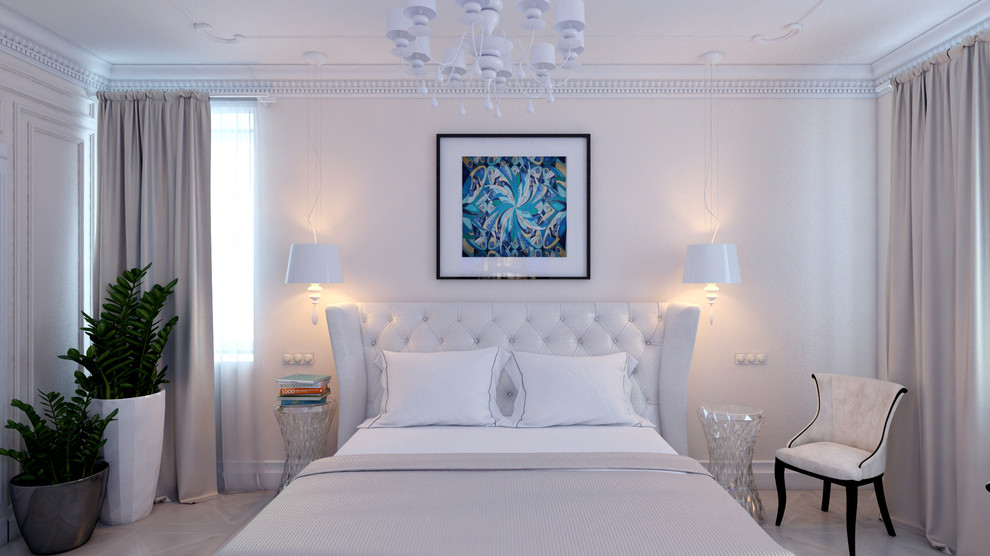 Белоснежная спальня