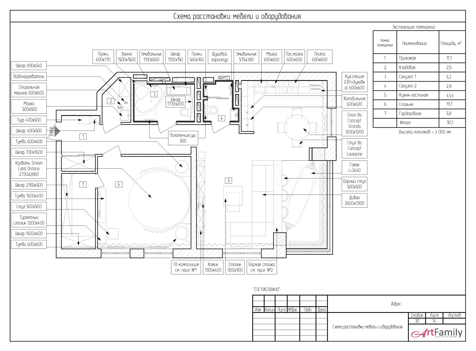 Квартира 90,1