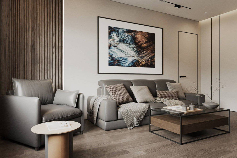 Дизайн и ремонт квартиры в ЖК «Лайм» — Этюд в кофейных тонах