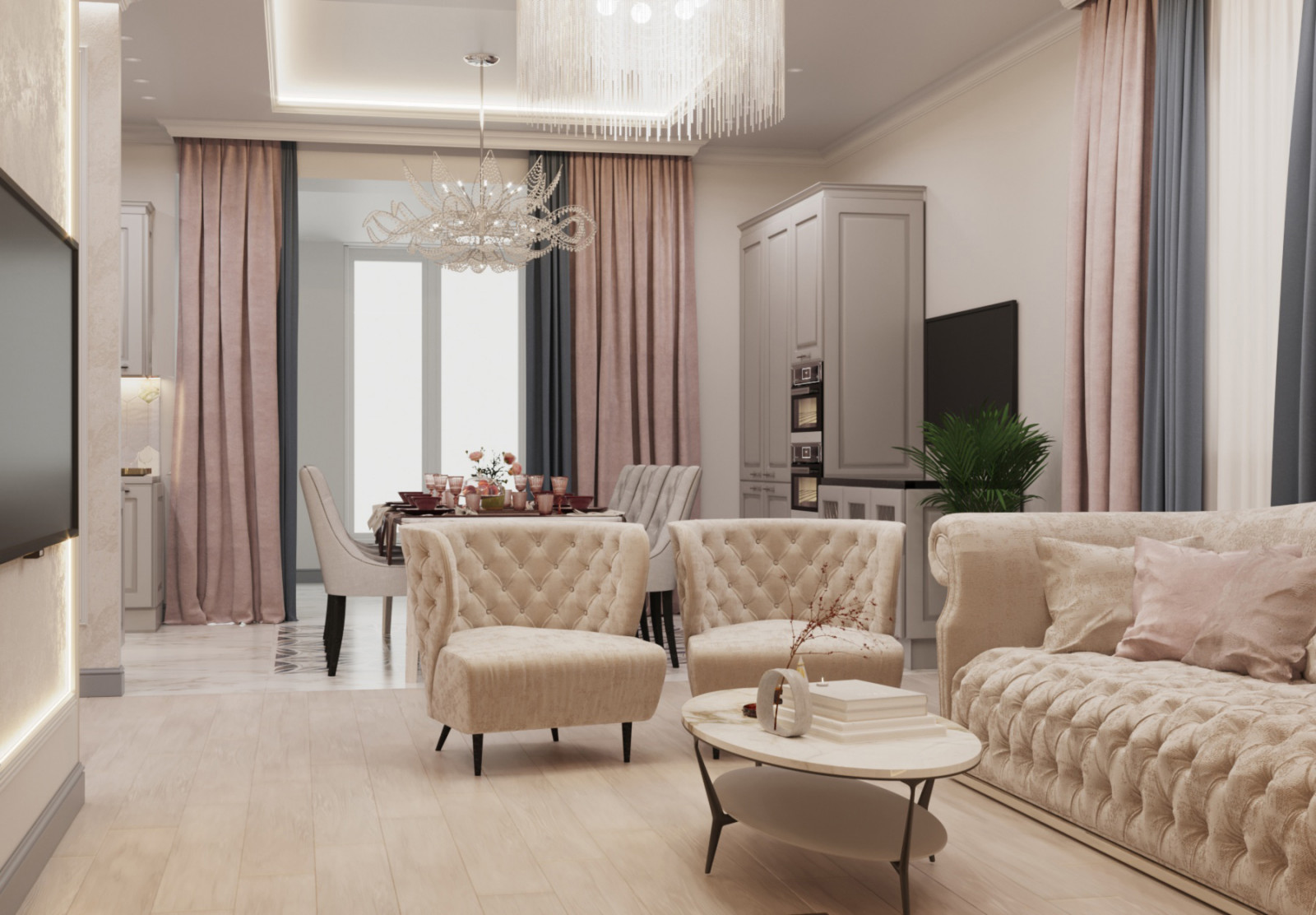 поселок Ушаково, 1 этаж