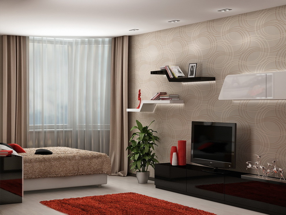 Квартира  в современном стиле  52 кв.м