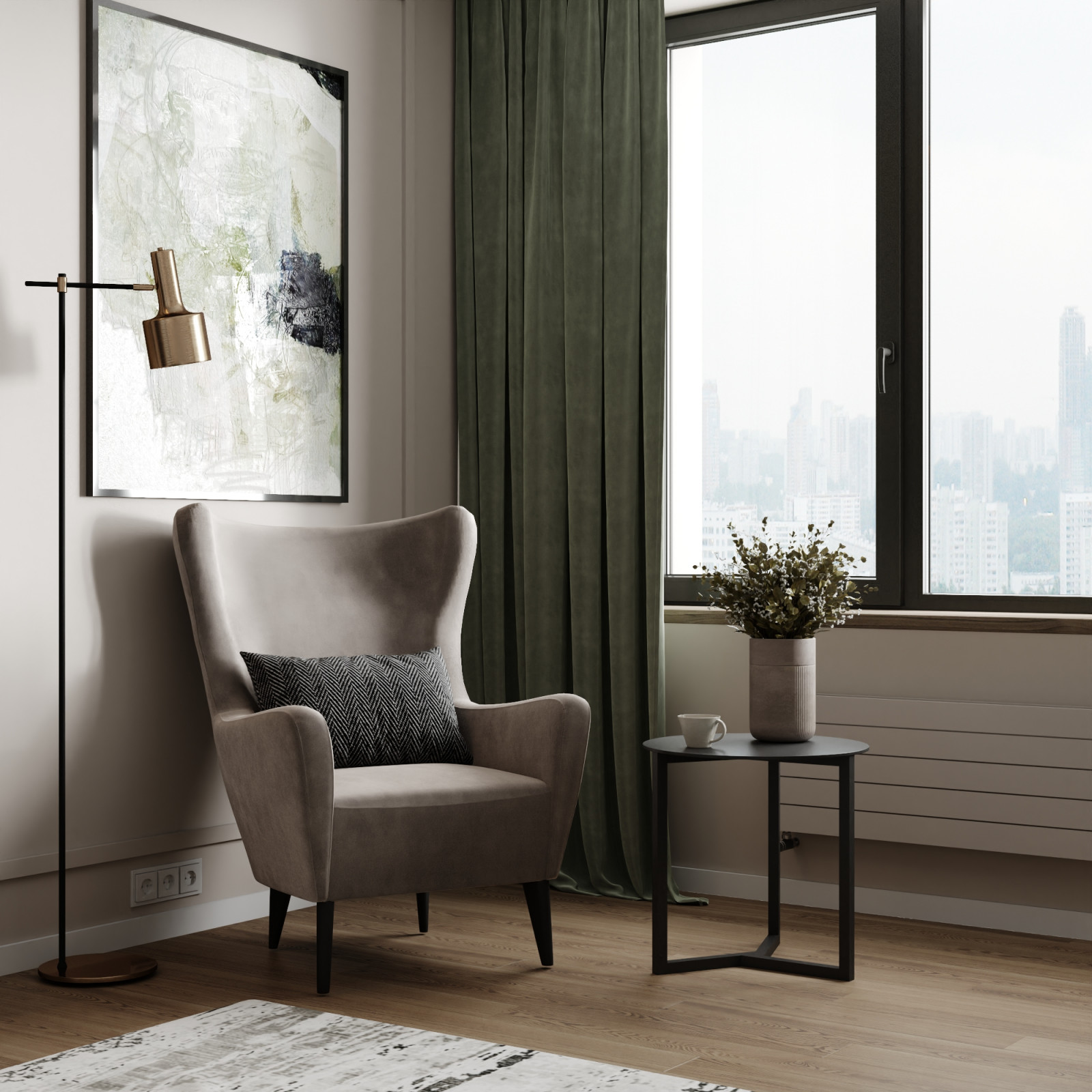 Квартира 70 кв.м., г. Москва ЖК Преображение