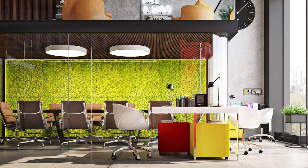 Лофтовый open space в офисном пространстве