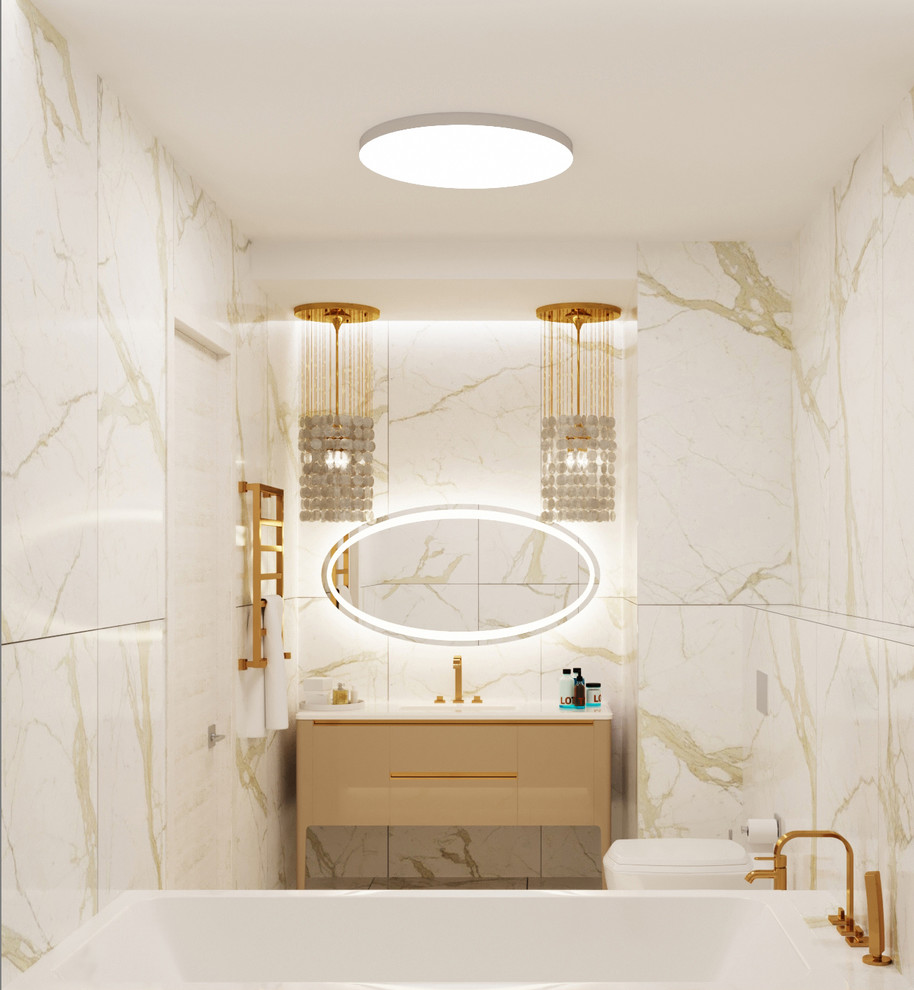 Интерьер в современном стиле 150 кв. м.