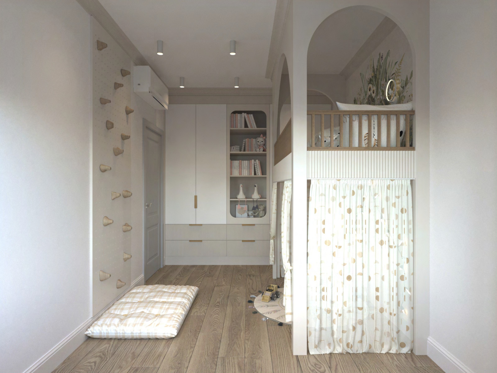 Дизайн проект ЖК Серебряный Фонтан 78м2