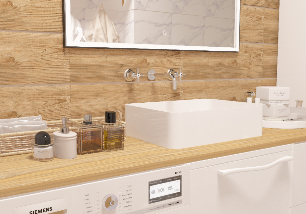 Дизайн проект ванной комнаты