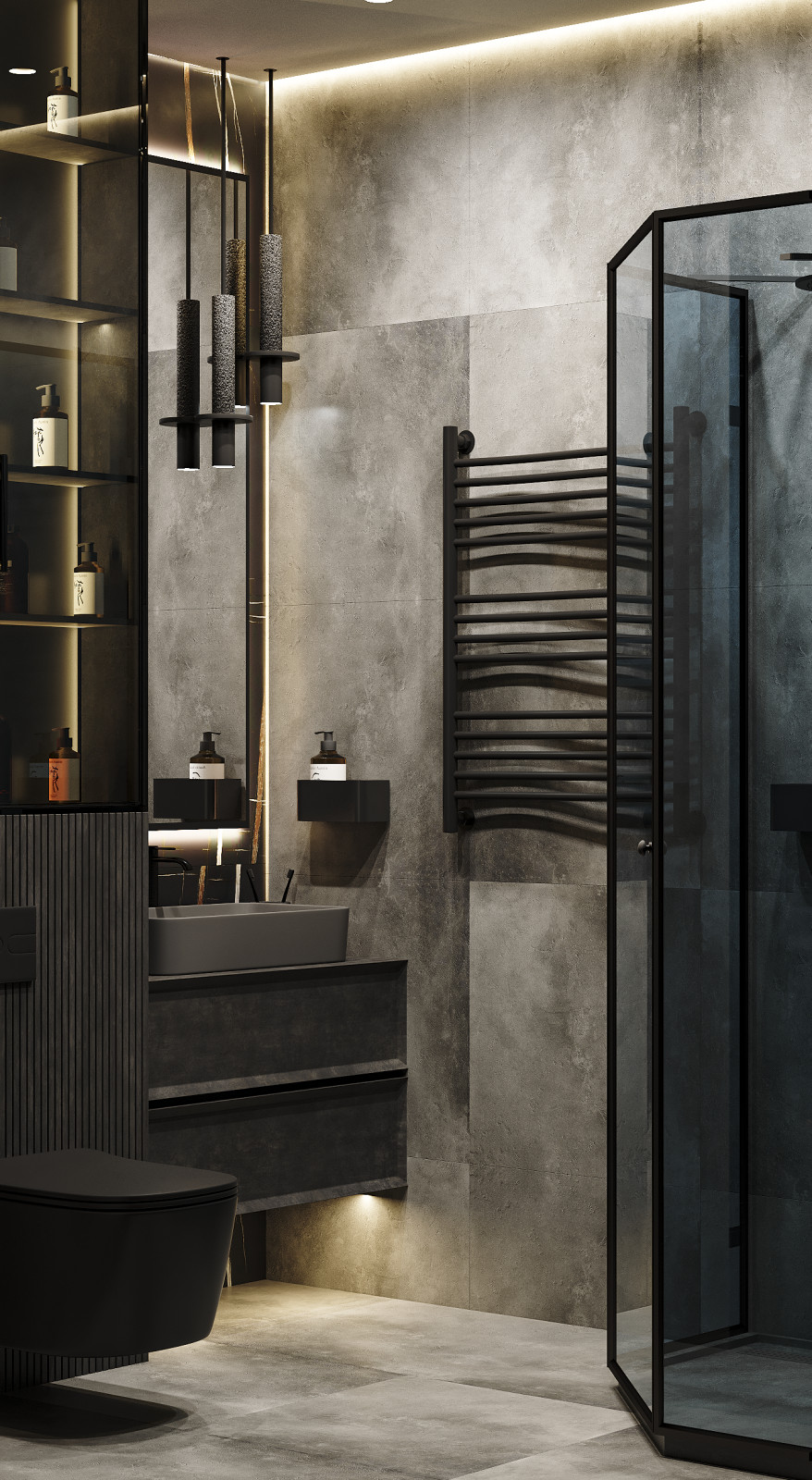 Проект 3-х комнатной квартиры NUMBER 1.1.1