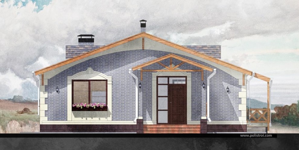 Одноэтажный дом в Щепкино