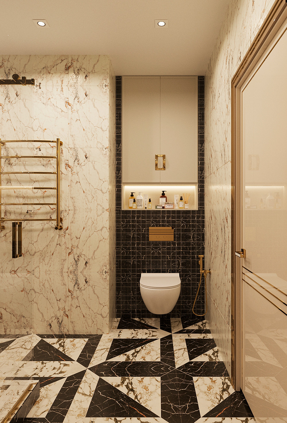 ДИЗАЙН ИНТЕРЬЕРА КВАРТИРЫ В ЖК РУМЯНЦЕВО-ПАРК, 105 КВ.М.