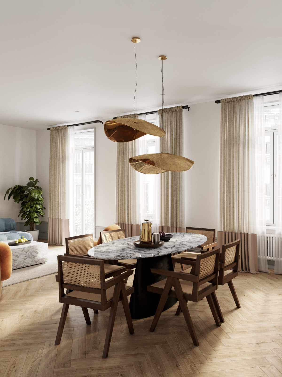 Квартира 170 м2 в Пресненском районе