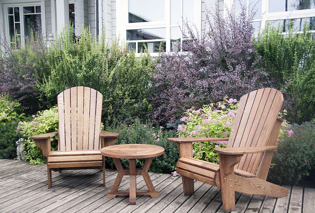 Садовый кофейный столик