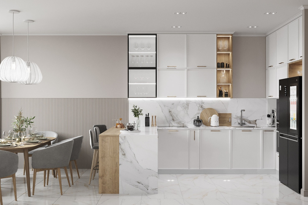 Проект квартиры 109 кв.м для семьи из г. Кемерово