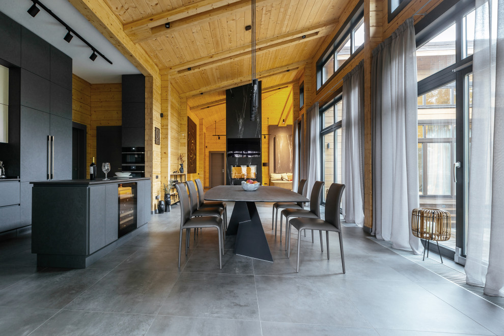 Загородный дом из клееного бруса