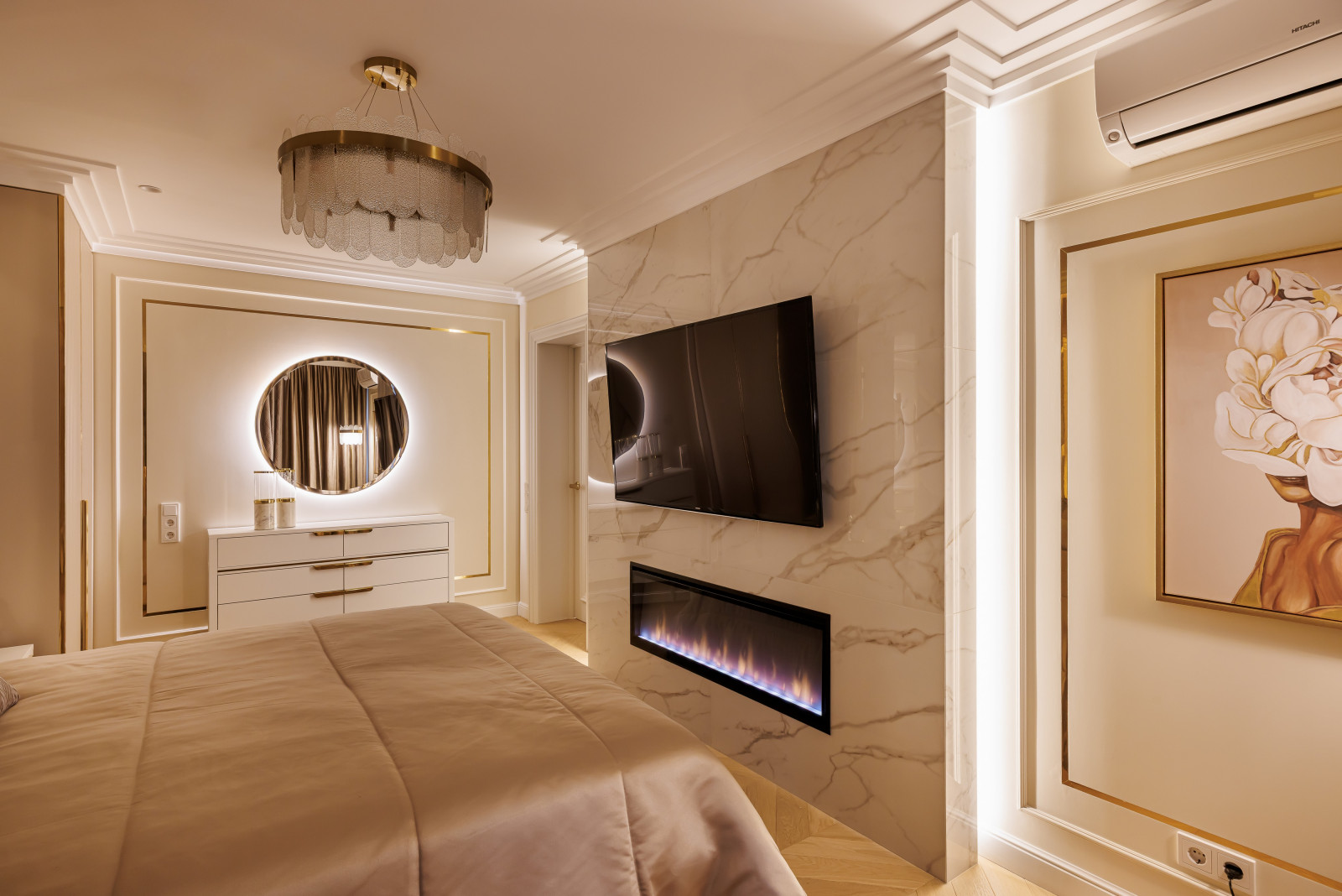 Дизайн и ремонт квартиры на улице Марьинский парк - Музыка неоклассики