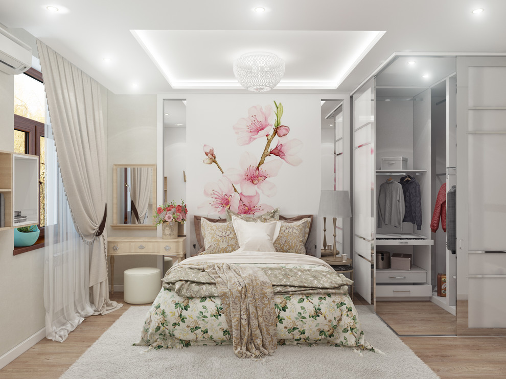 Обложка проекта: Цветущая спальня с весенним настроением!