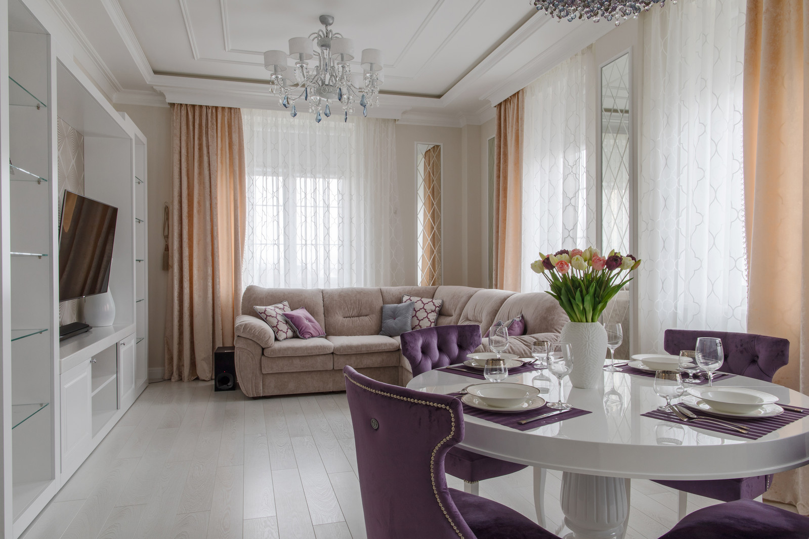 Квартира в современной классике