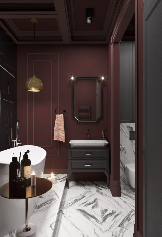 Невероятный бордовый