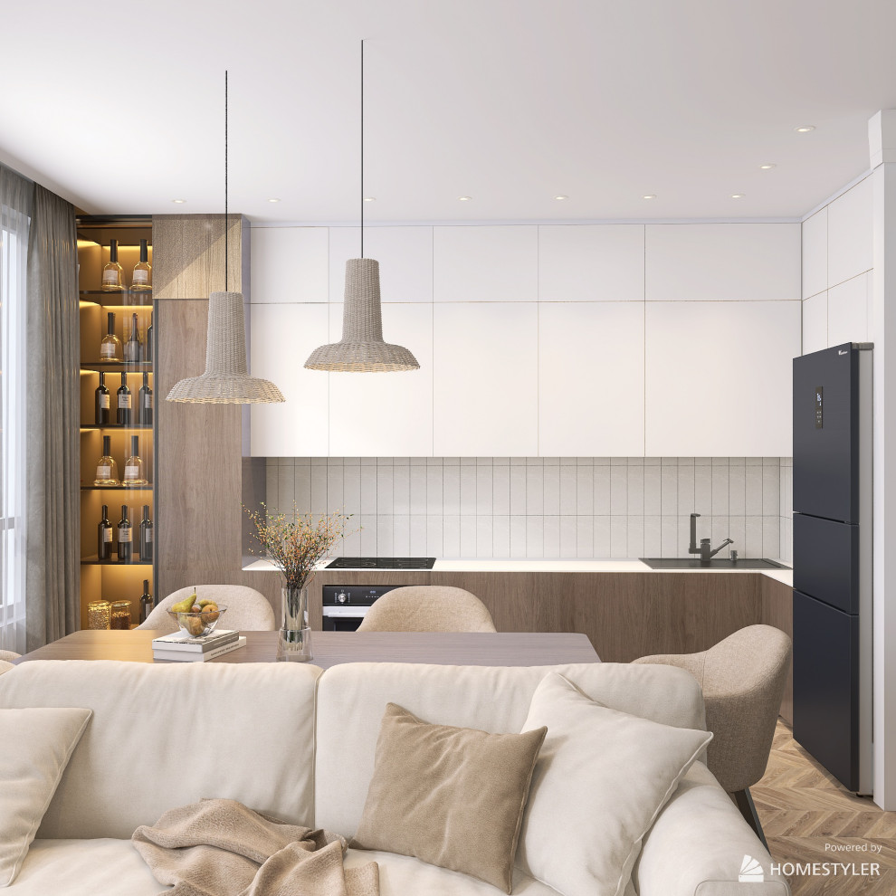 Дизайн-проект 3-комнатной квартиры