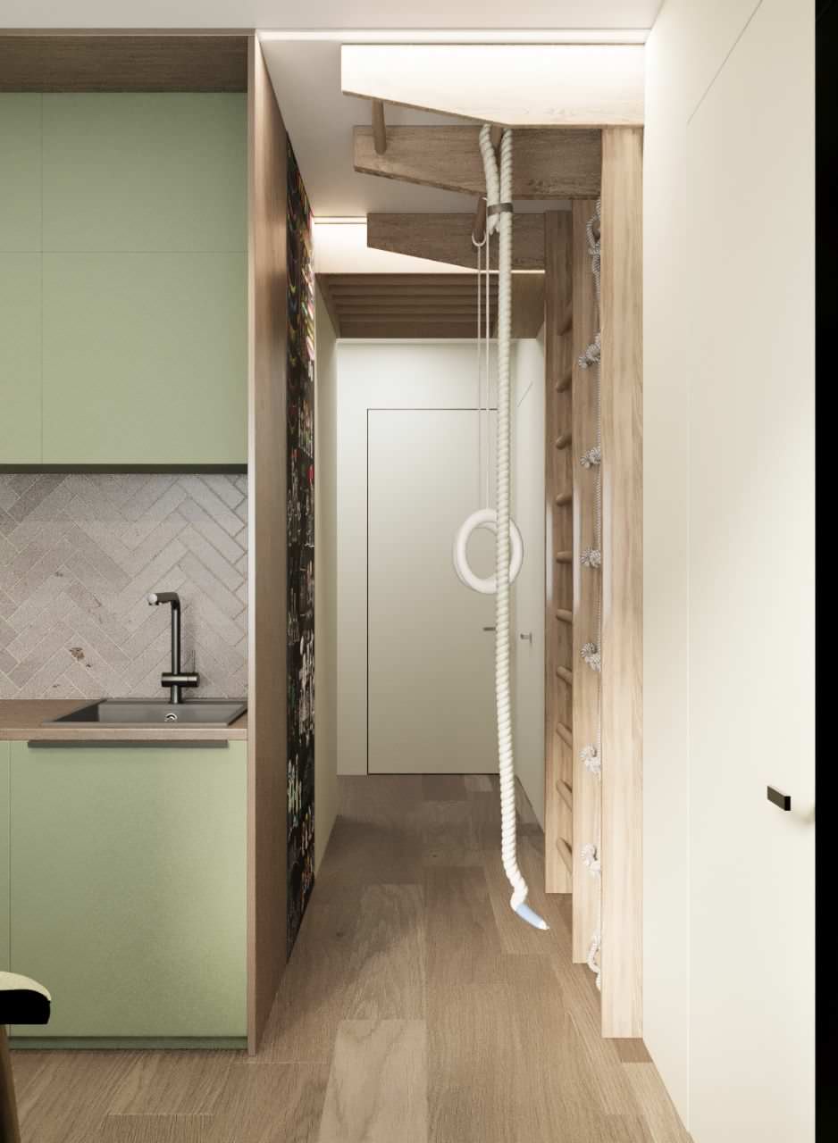 Гостиная-кухня