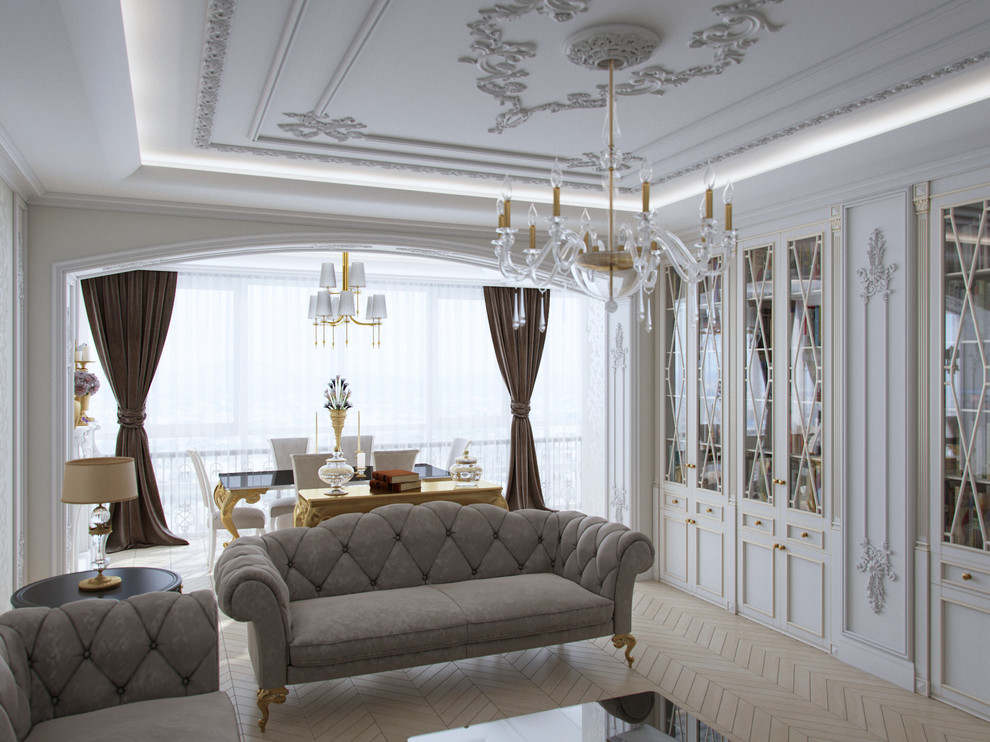 Обложка проекта: под облаками