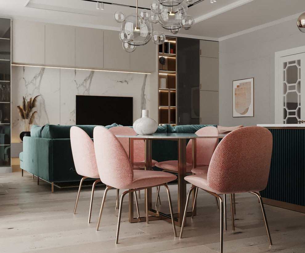 Дизайн проект квартиры "ЖК Кутузовский" 123 м2