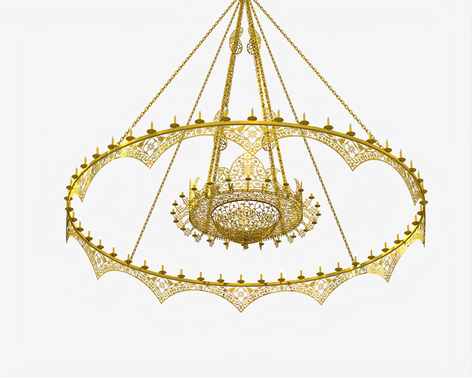 Проект внутреннего освещения Храм иконы Божией Матери "Милующая" Санкт-Петербург