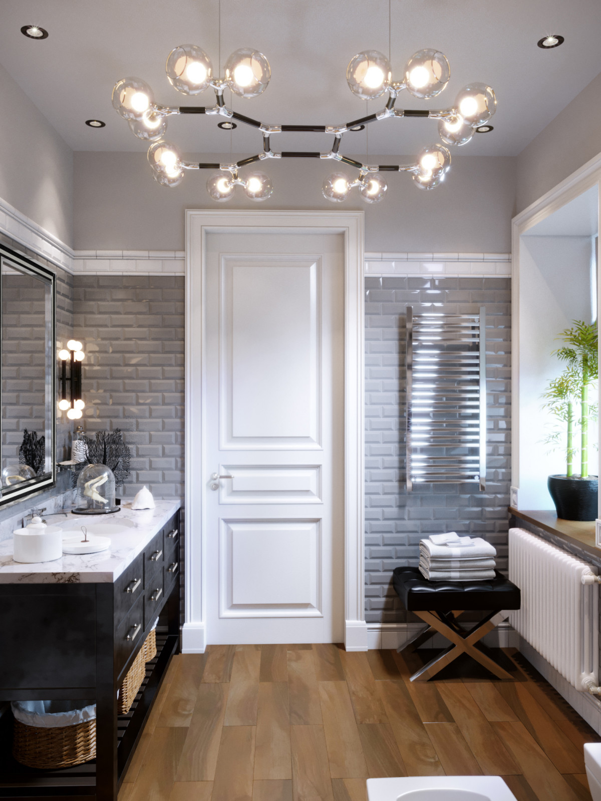 Лайково, санузел мальчика