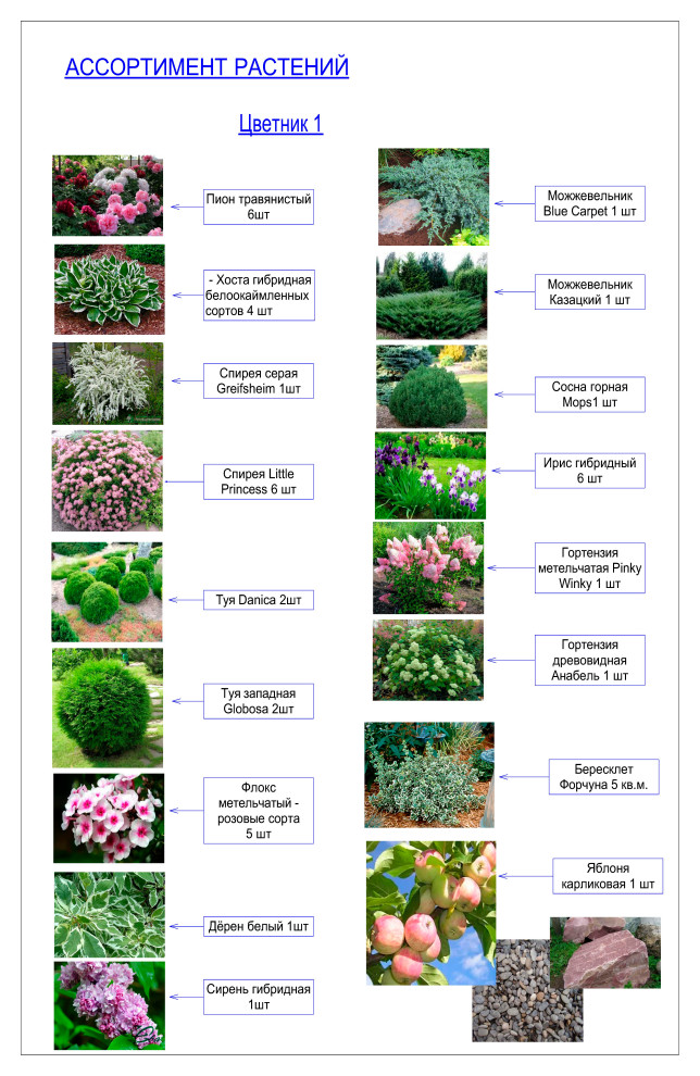 Ассортиментная ведомость