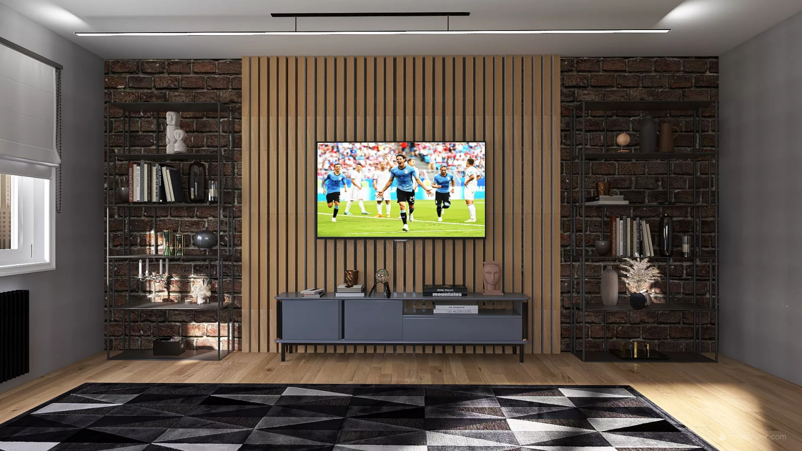 Обложка проекта: Гостиная 20 кв.м.