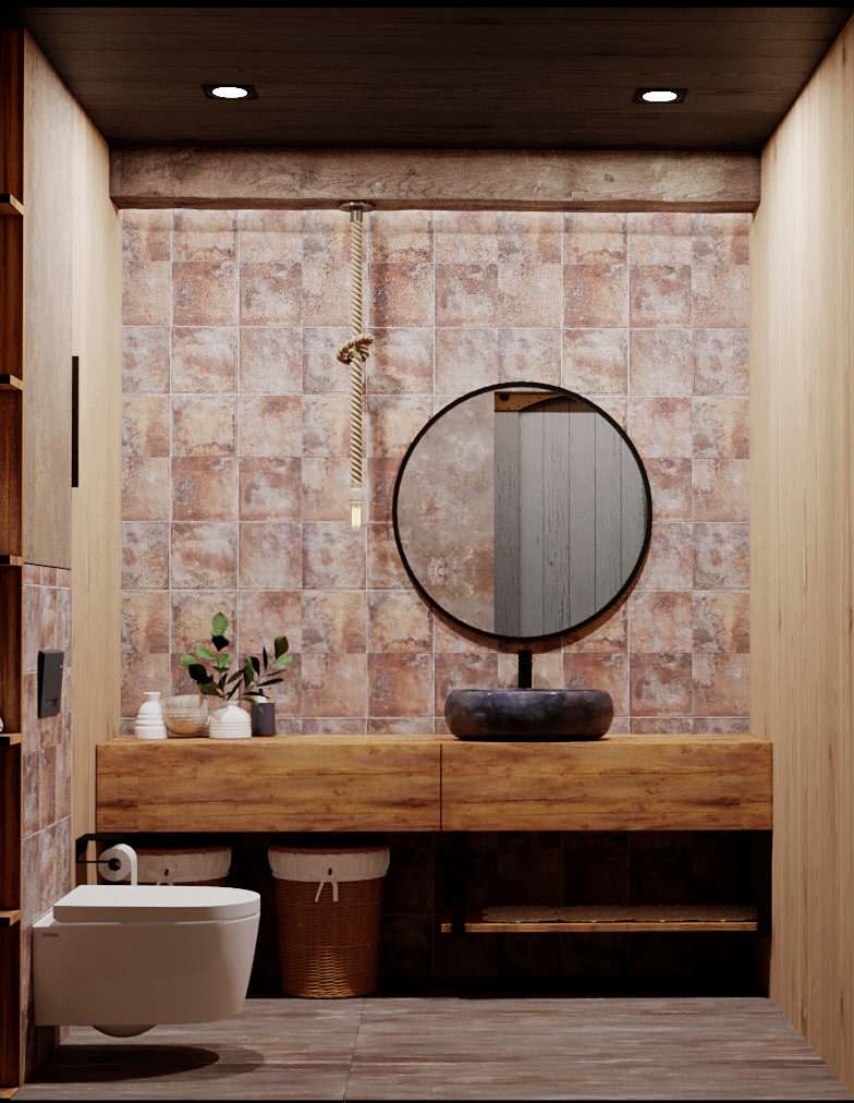 Дизайн проект интерьера номера Шале