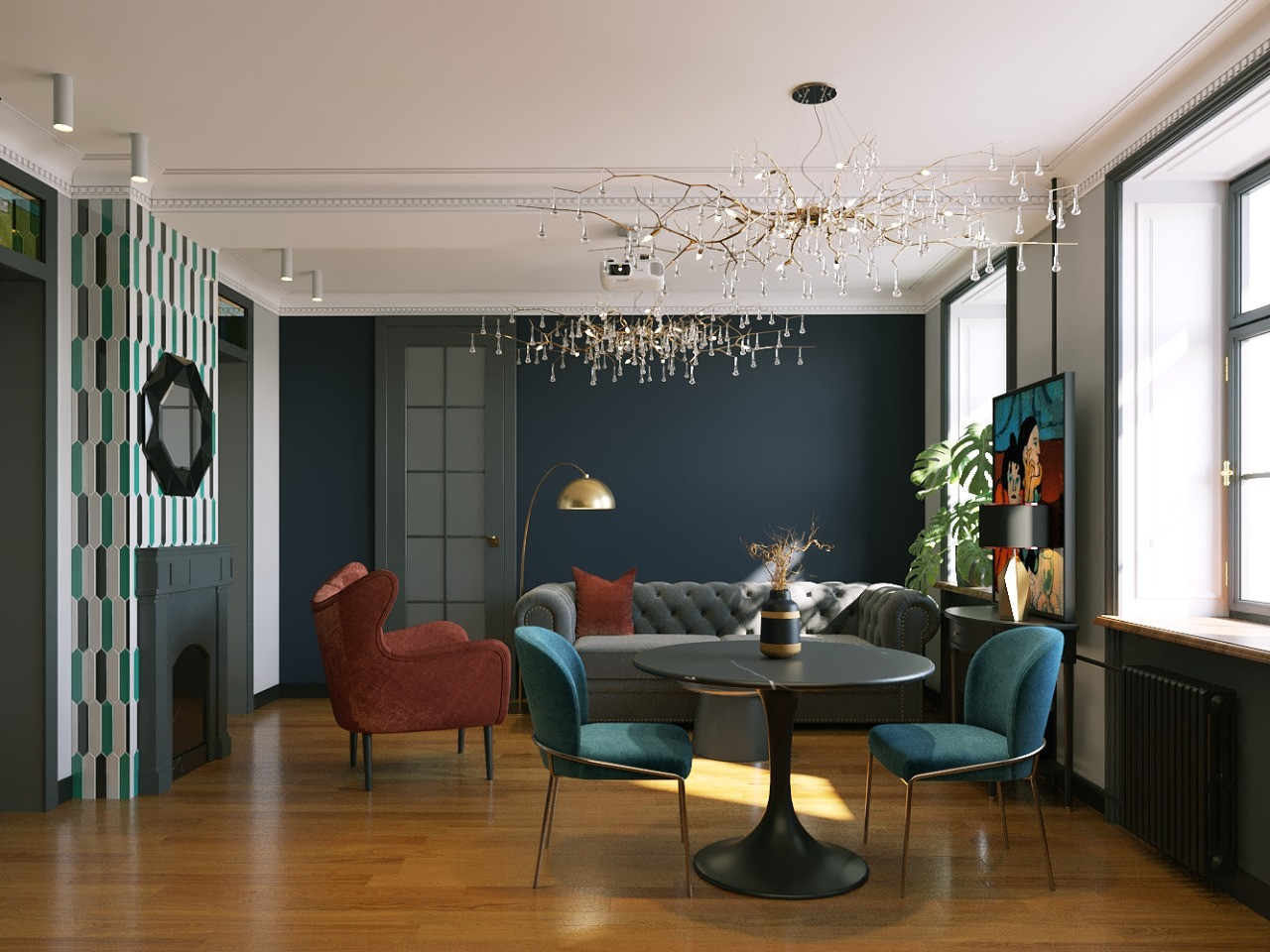 Авангардизм в стенах Московского дома постройки 1885г