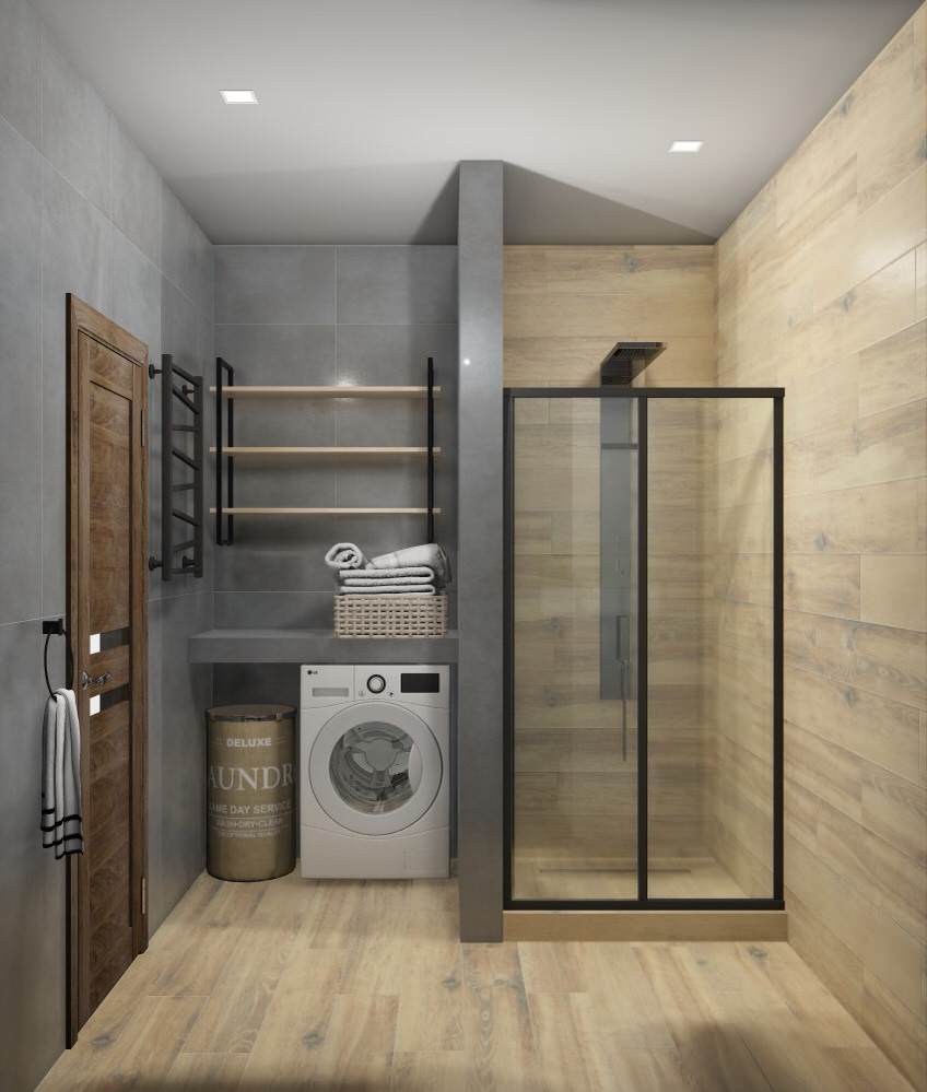 Обложка проекта: Сан.узел в стиле лофт