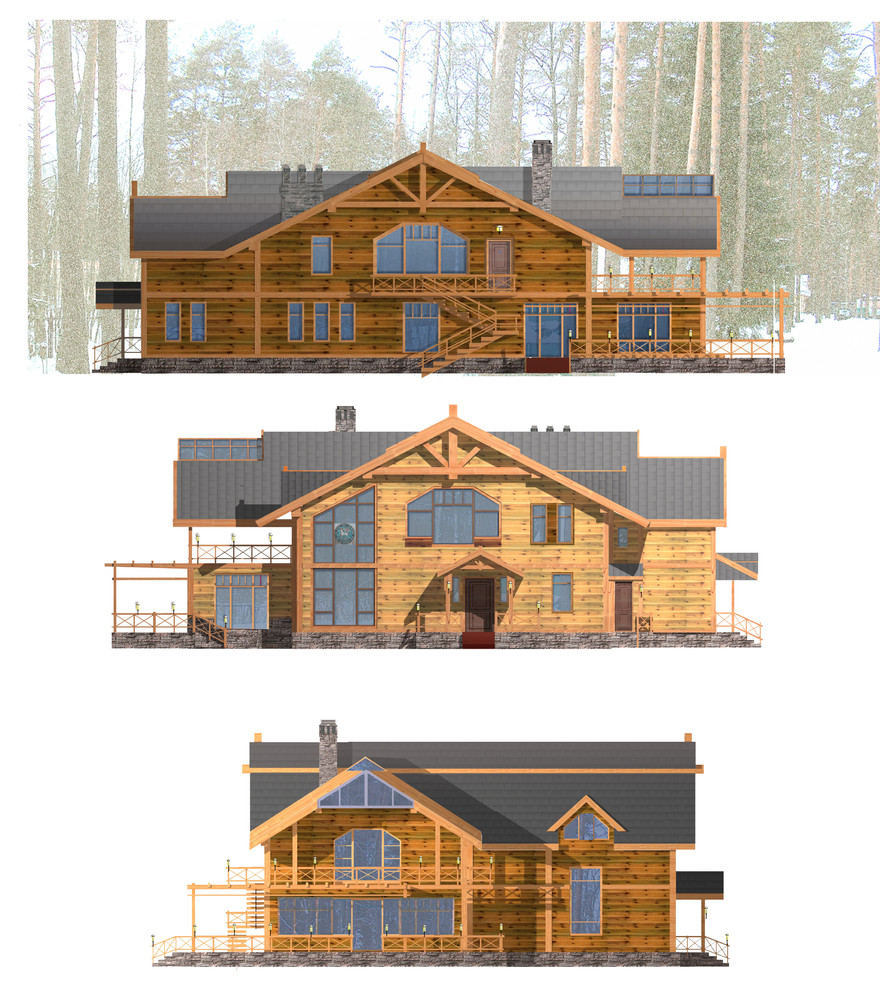 Обложка проекта: Разные дома