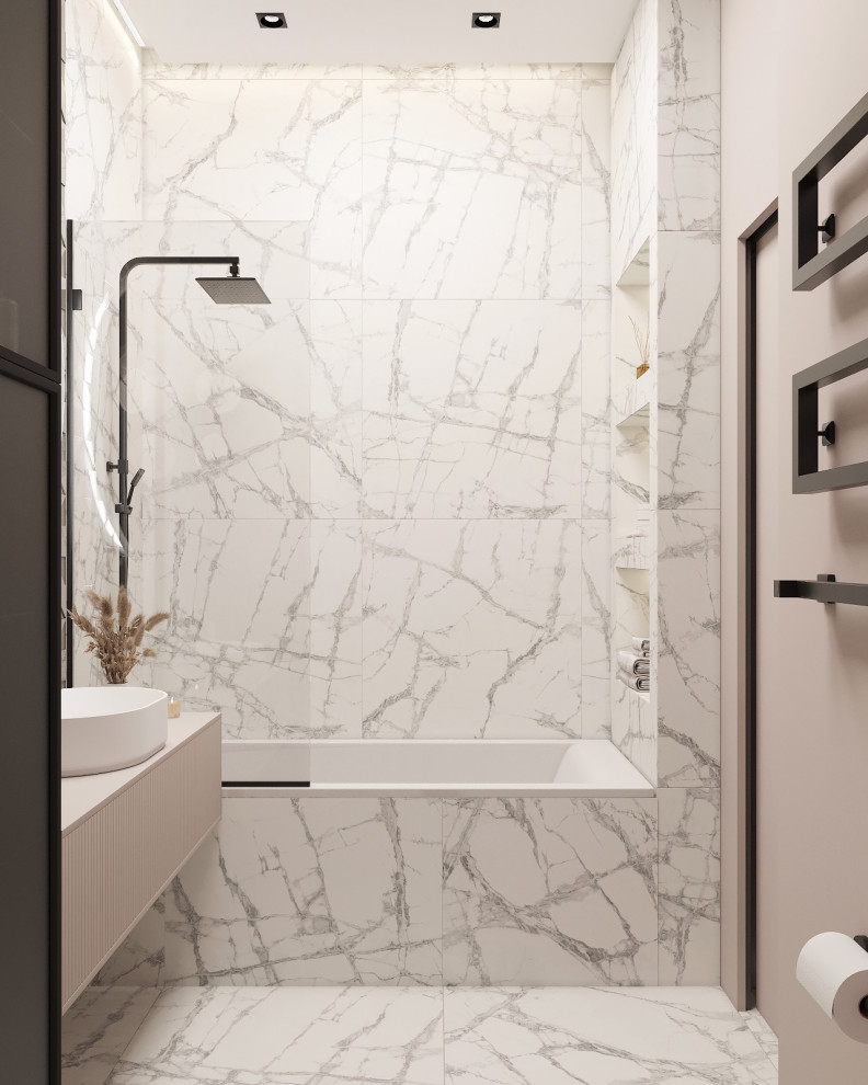 Обложка проекта: Ванная комната 4.5м2 ЖК Фридом