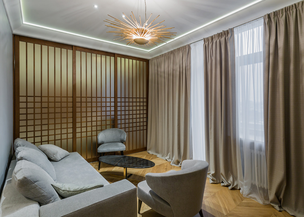 Квартира в статусной московской сталинке от АБ Face Home