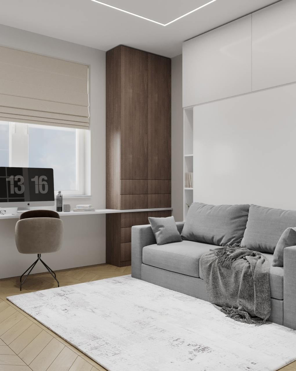 Квартира 2х комнатная