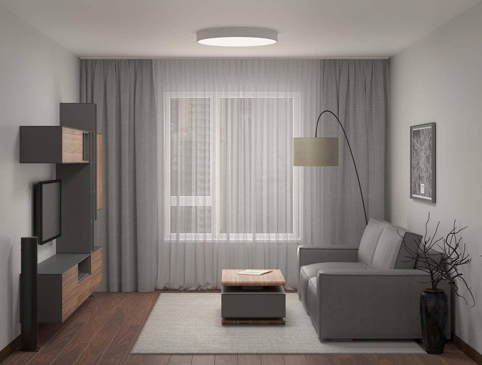 Минимализм с ореховым вкусом