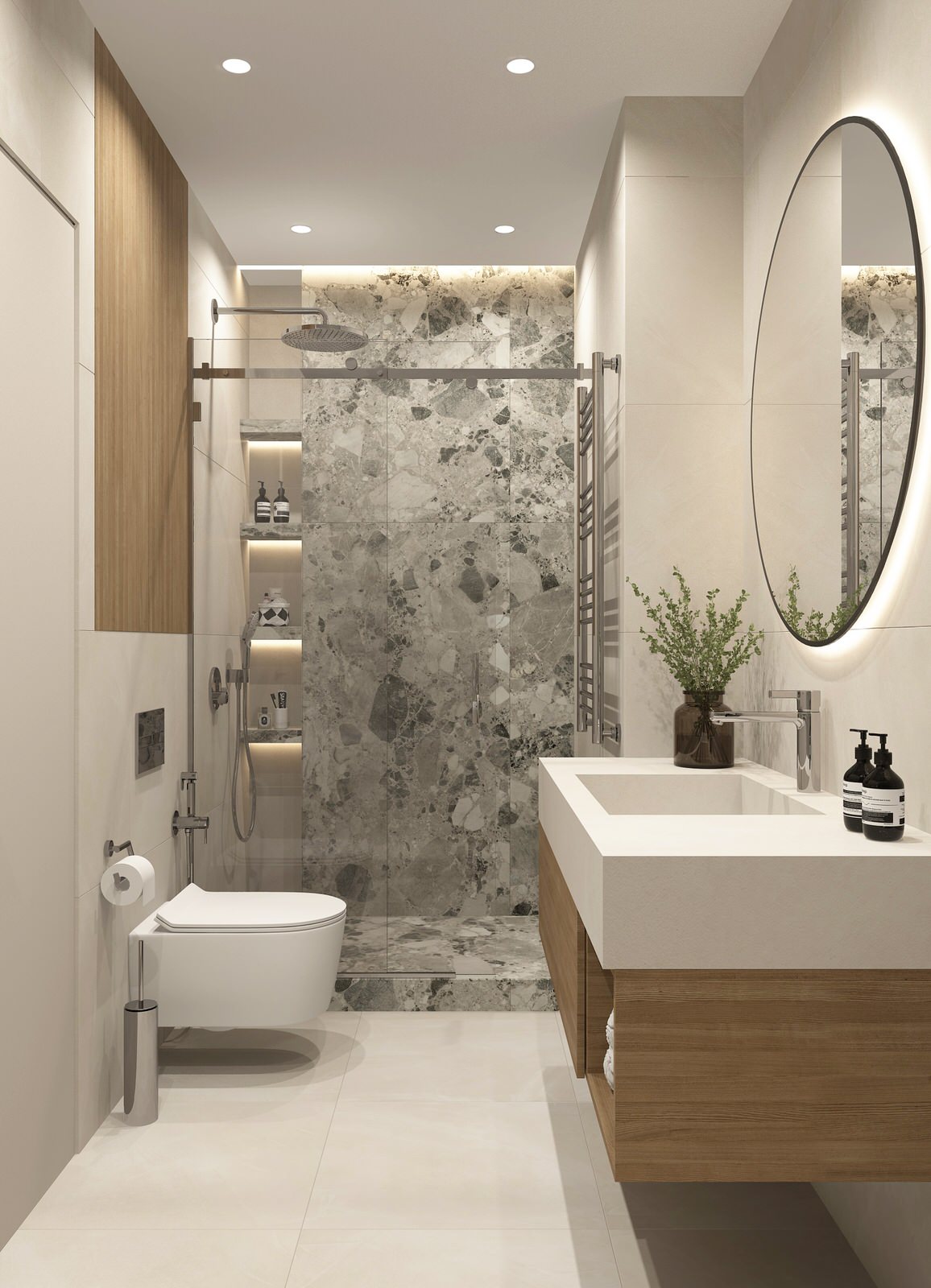 Ванная 6 м2 в ЖК Панин, г. Нижний Новгород