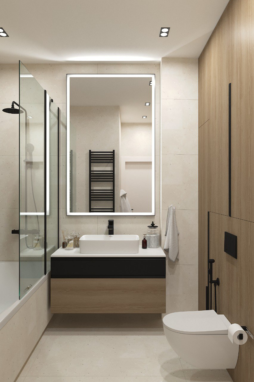 Квартира 100м2 в современном стиле