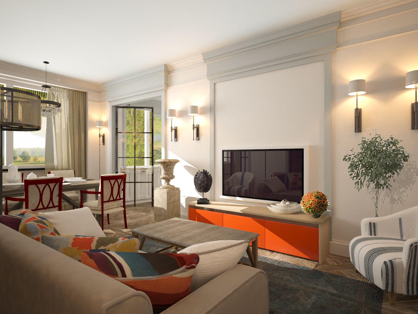 ДИЗАЙН-ПРОЕКТ ИНТЕРЬЕРА В ЖК СМОЛЕНСКАЯ ЗАСТАВА