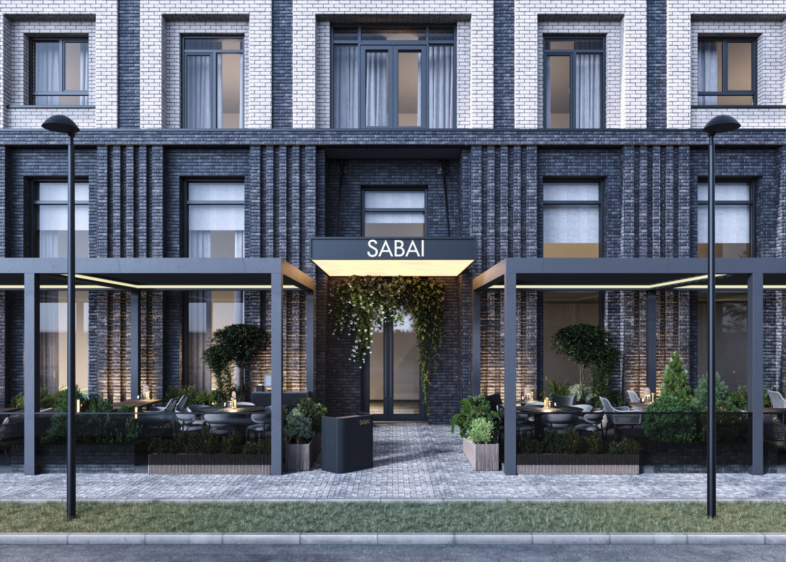 Летняя веранда ресторана "Sabai Bar"